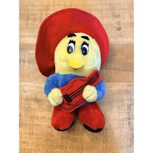 Vintage Conway Twitty Bird Plush Country Guitar Tweety Stuffed Animal 80s